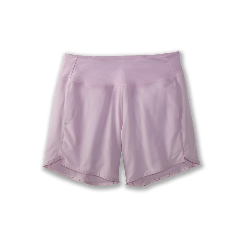 Brooks Chaser 7 - Womens Running Shorts - Orchid Haze/Purple (36987SLJZ)